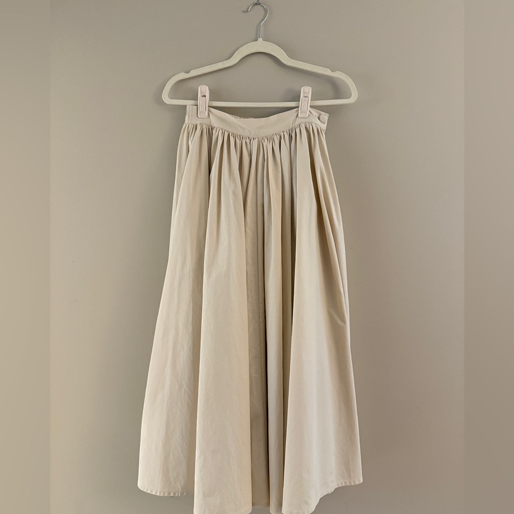 7115 by Szeki Elegant Cream Women's Skirt
